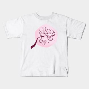 Beautiful Blossoms Kids T-Shirt